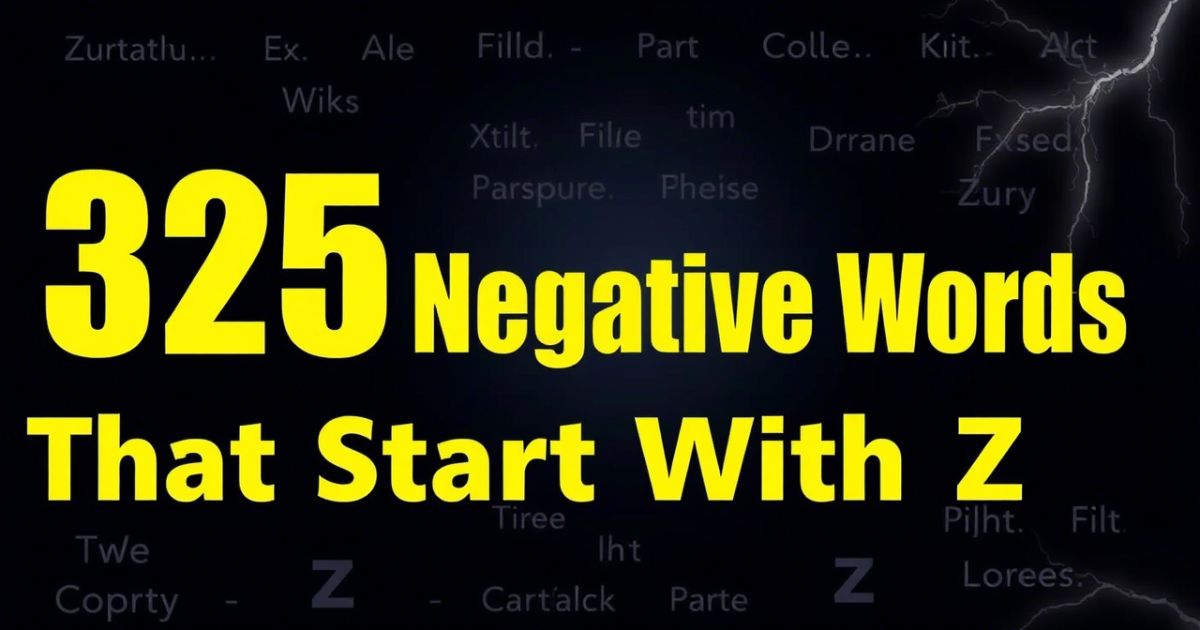 Words That Start With Z
