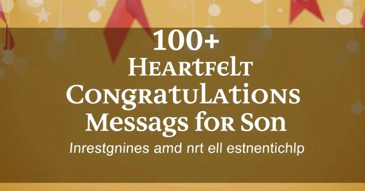 Congratulations