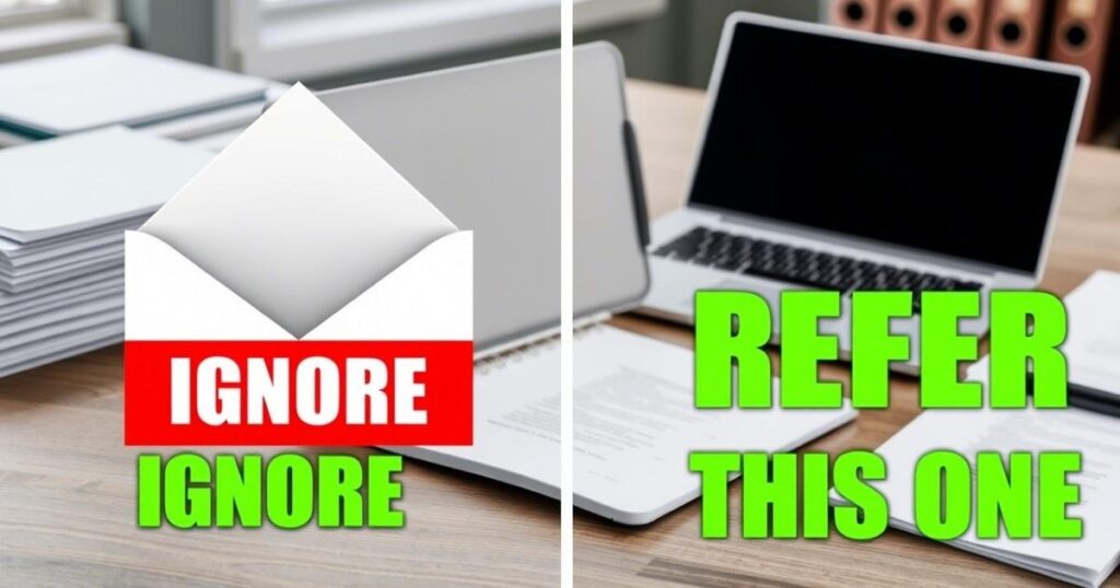 28. Ignore the Earlier Email and Refer to This One
