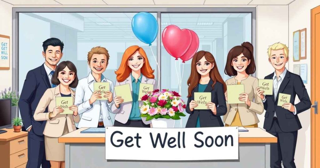 5. ‘Get Well Soon’ Replies to Colleagues and Coworkers