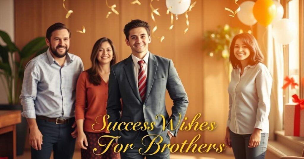 9. Success Wishes For Brother