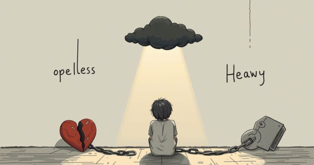 Depressed Words That Begin With H