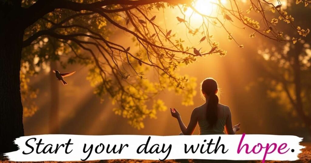 Encouraging Words to Start Your Day