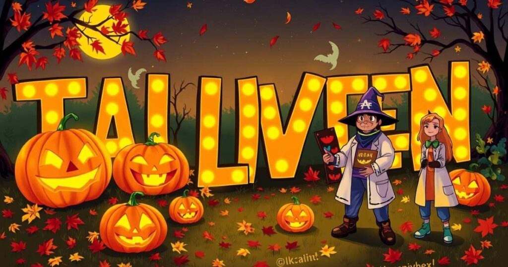 I Words For Halloween
