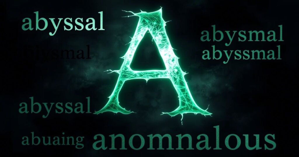 Unusual Negative Words That Start With A