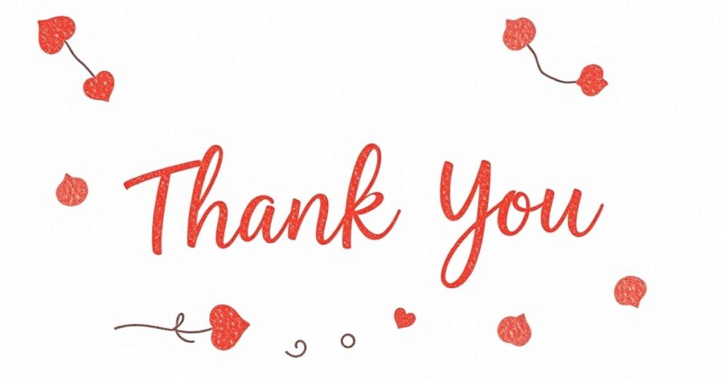 Warm and Fuzzy Thank You Notes