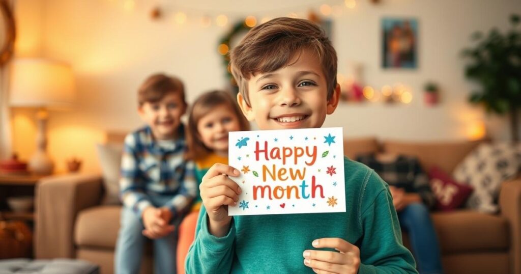 Short and Sweet Happy New Month Texts for Siblings