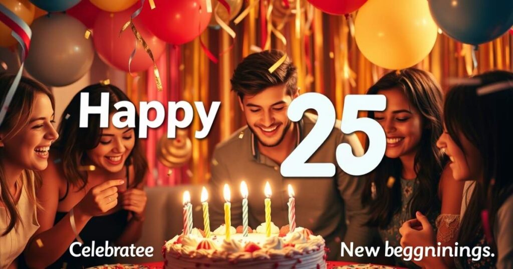 Turning 25: Captions That Celebrate Life’s Milestones ✨❤️